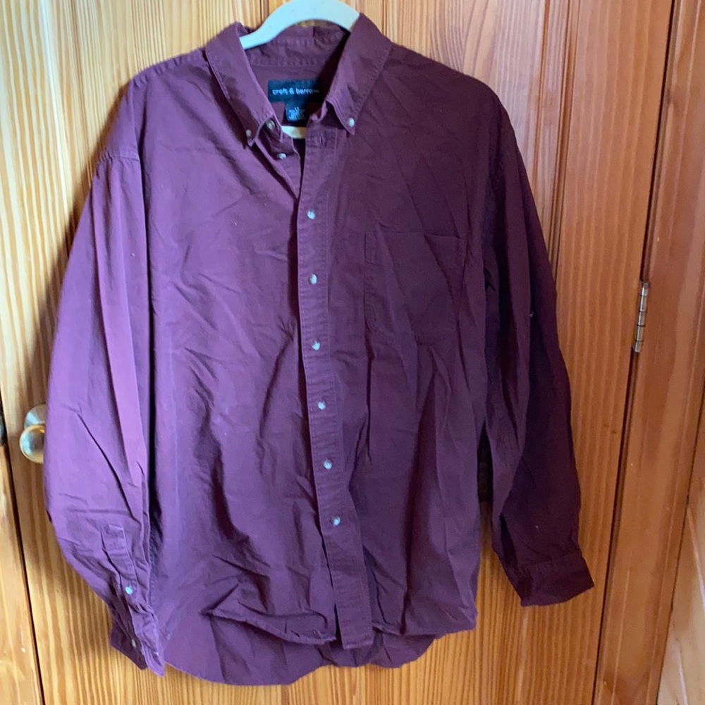 Men’s Button Down Long Sleeve - large Tall